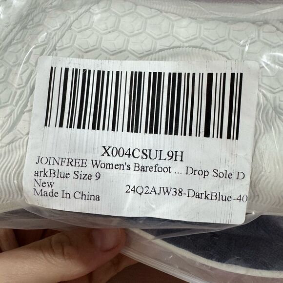 JOINFREE Women's Minimalist Walking Shoes Wide Toe Barefoot Shoes Zero - Picture 5 of 9